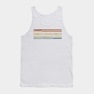 Dance Gavin Dance Retro Lines Tank Top